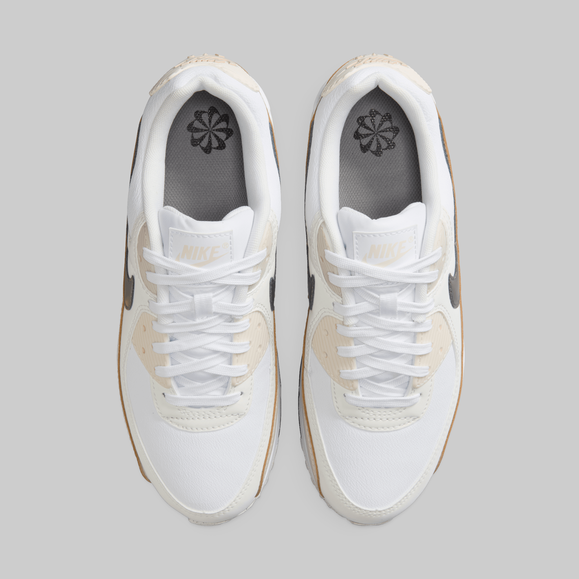 W&#39;s Air Max 90 - White/Flat Pewter