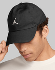 Club Unstructured Curved-Bill Cap - Black