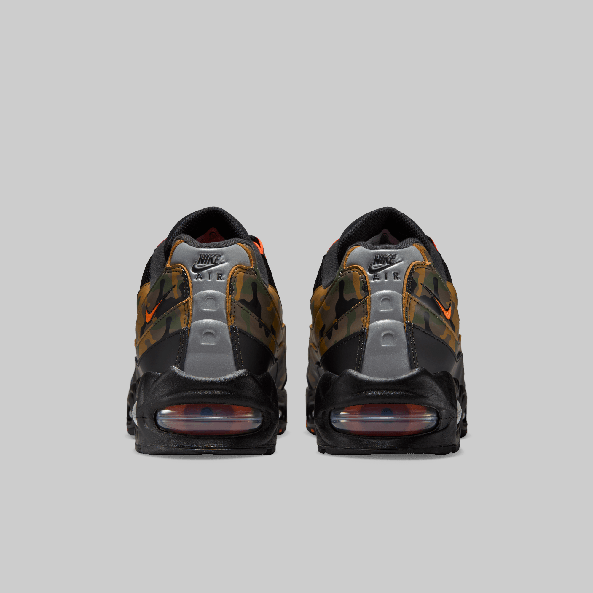 Air Max 95 QS &#39;CAMO PACK&#39; Black/Safety Orange