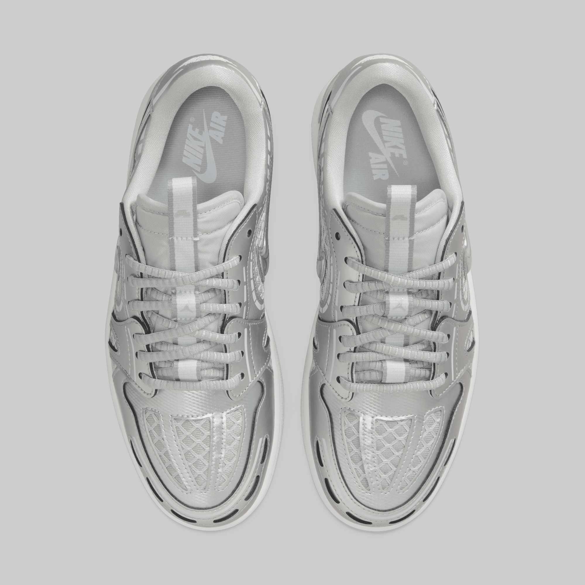 W's Air Jordan 1 MM Low V3 - Metallic Silver