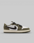 Air Jordan 1 Retro Low OG (Pre School) - Medium Olive