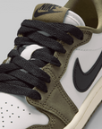 Air Jordan 1 Retro Low OG (Pre School) - Medium Olive