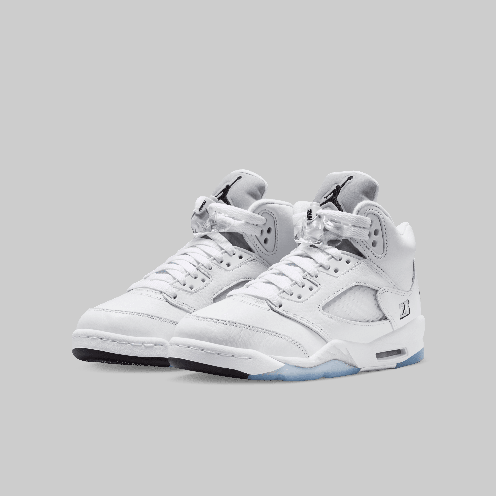 Air Jordan 5 Retro OG (Grade School) "White Metallic"