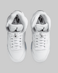 Air Jordan 5 Retro OG (Grade School) "White Metallic"