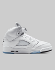 Air Jordan 5 Retro OG (Grade School) "White Metallic"
