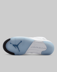 Air Jordan 5 Retro OG (Grade School) "White Metallic"