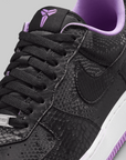 Kobe Air Force 1 Low - Black/Purple Stardust