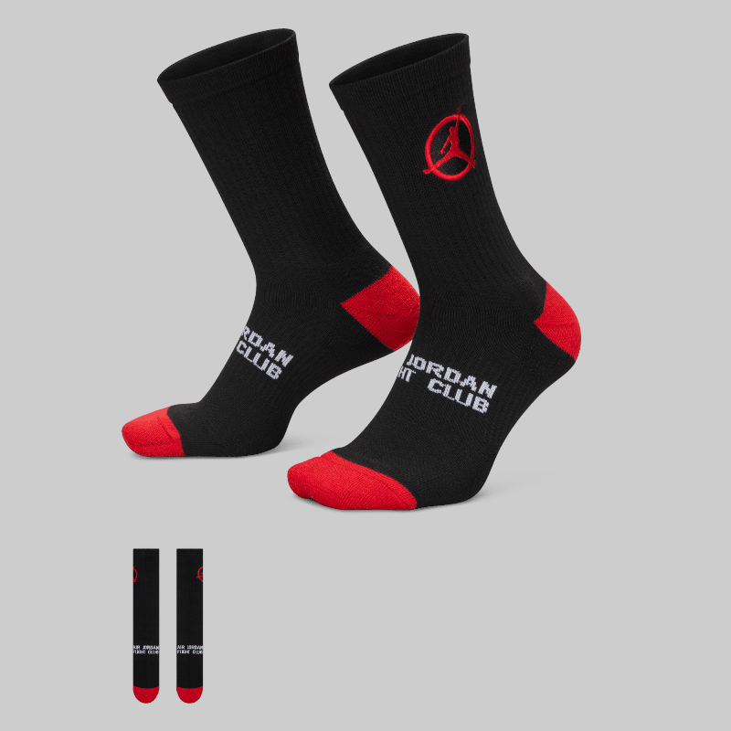 Flight Club Crew Socks - Black