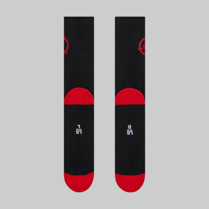 Flight Club Crew Socks - Black