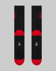 Flight Club Crew Socks - Black