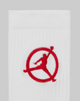 Flight Club Cushioned Crew Socks - White