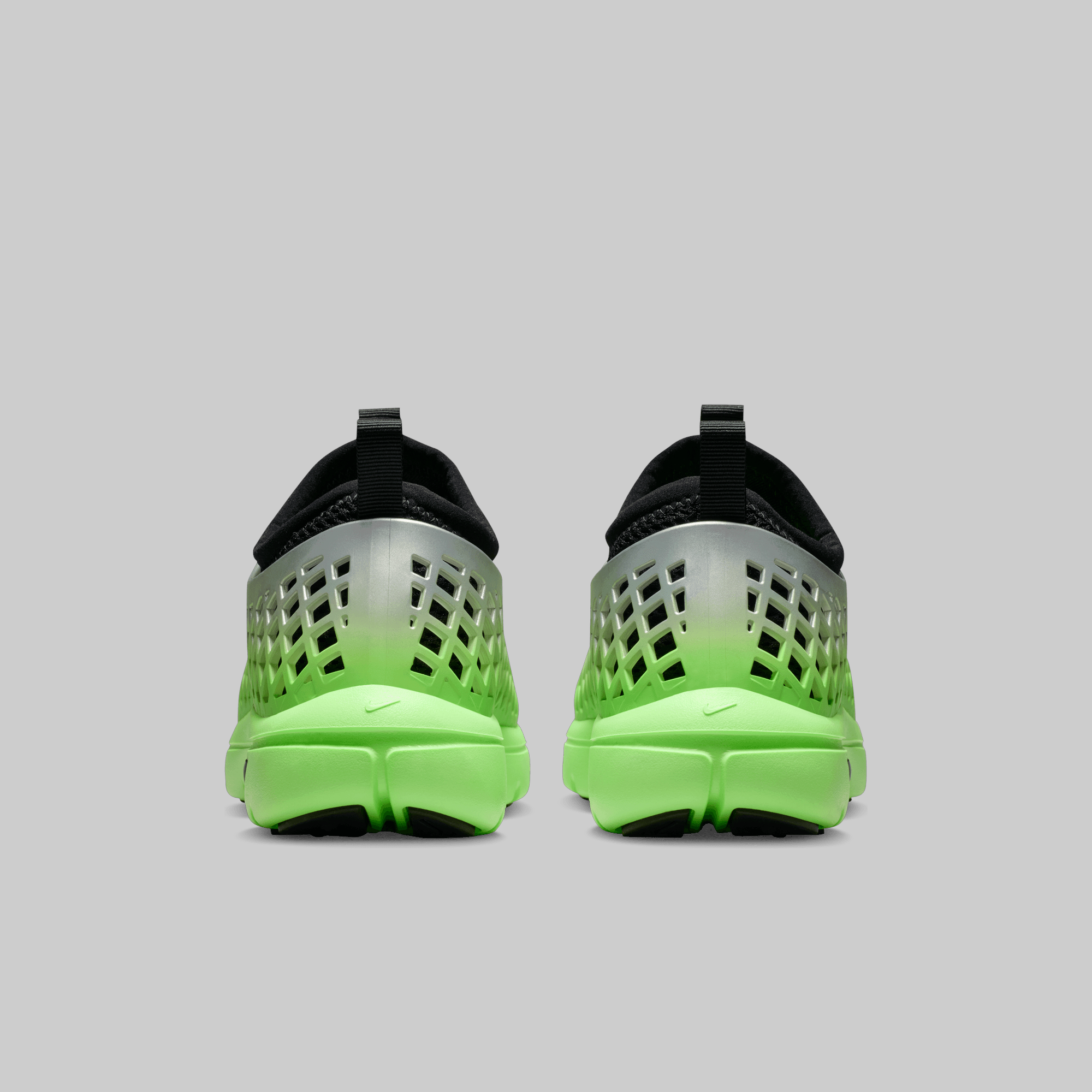 W&#39;s Rejuven8 Run OG SP QS - Metallic Silver/Voltage Green