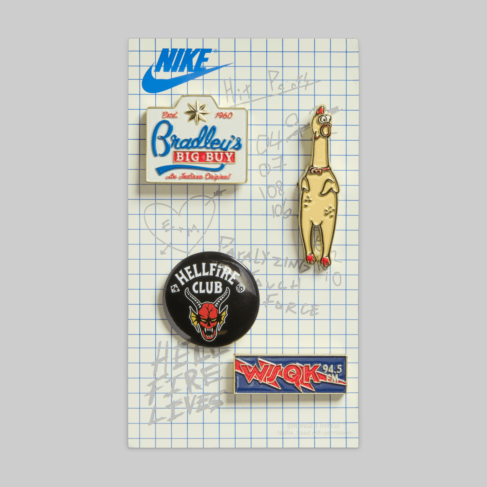 X Stranger Things W&#39;s Field General High - White