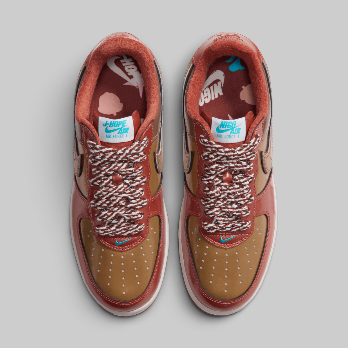 X NIGO X J-Hope Air Force 1 '01 "Burnt Sunrise"