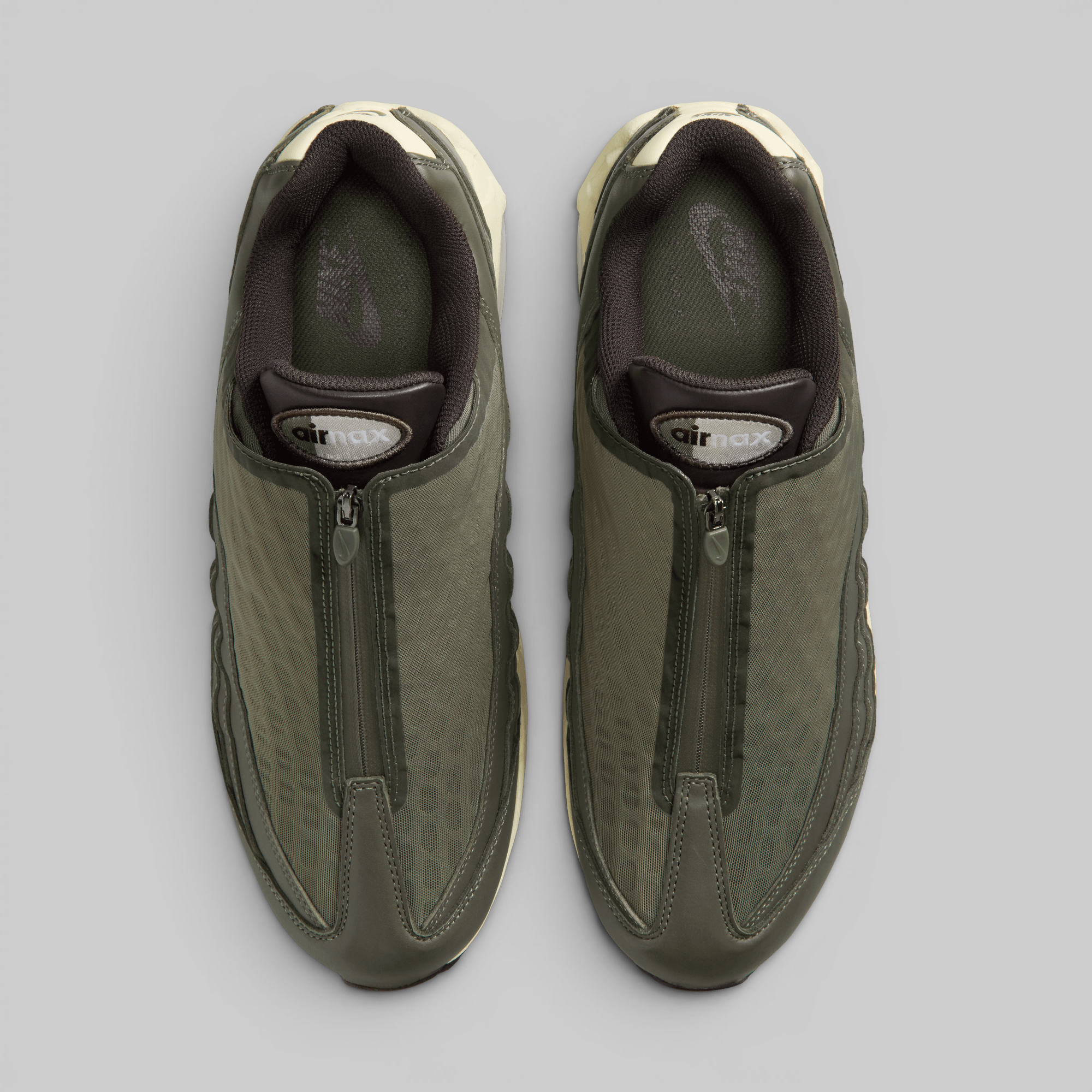 m*e様 Ｏlive Air Air Max 95 Zip SP - Medium Olive – LOADED