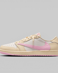 X Travis Scott Air Jordan 1 Low OG SP "Shy Pink"