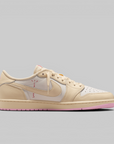 X Travis Scott Air Jordan 1 Low OG SP "Shy Pink"