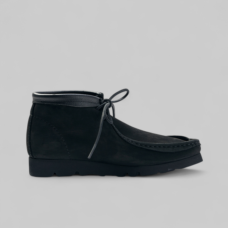 X Invincible Wallabee Boot - Black Combi