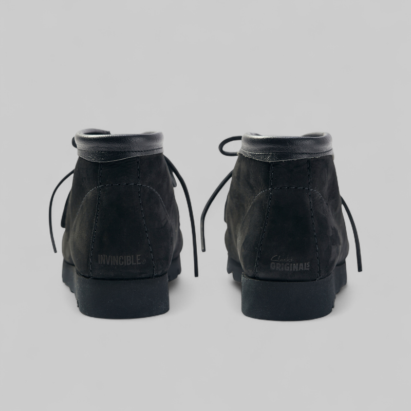 X Invincible Wallabee Boot - Black Combi