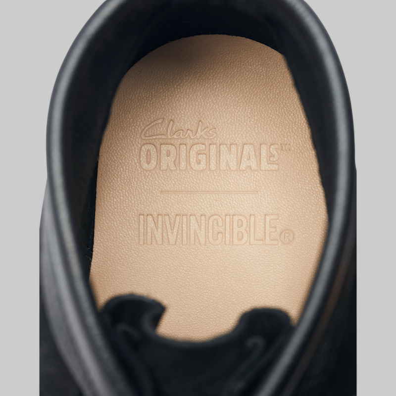 X Invincible Wallabee Boot - Black Combi