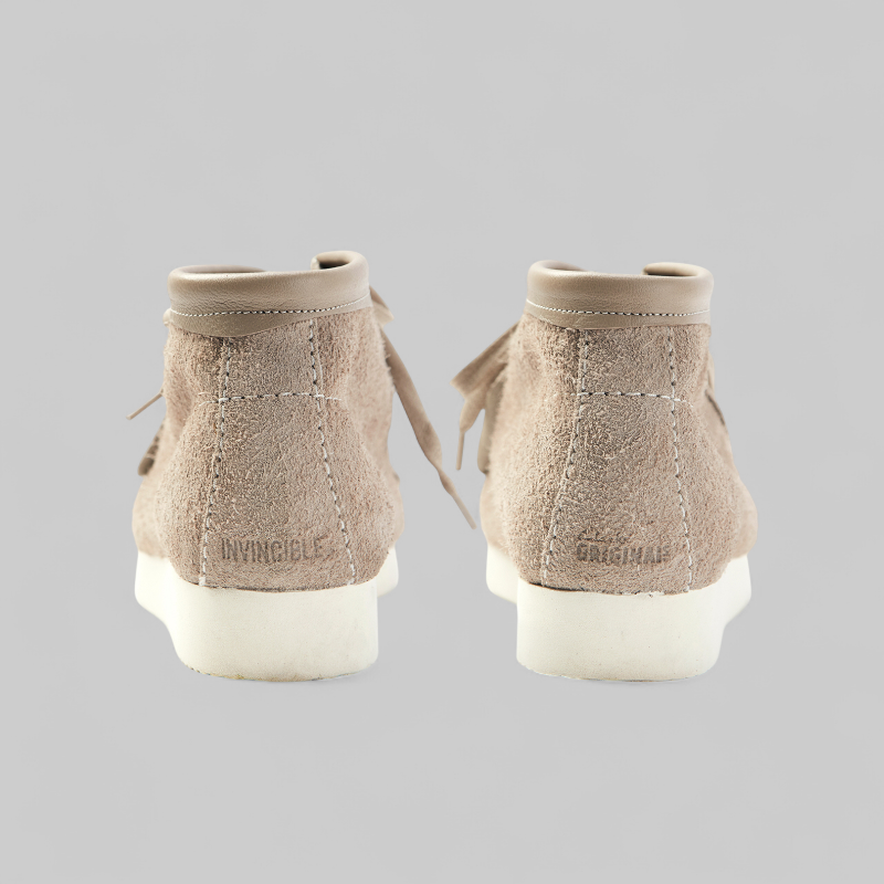 X Invincible Wallabee Boot - Taupe Combi