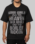 Good Girls Diamante T-Shirt - Black