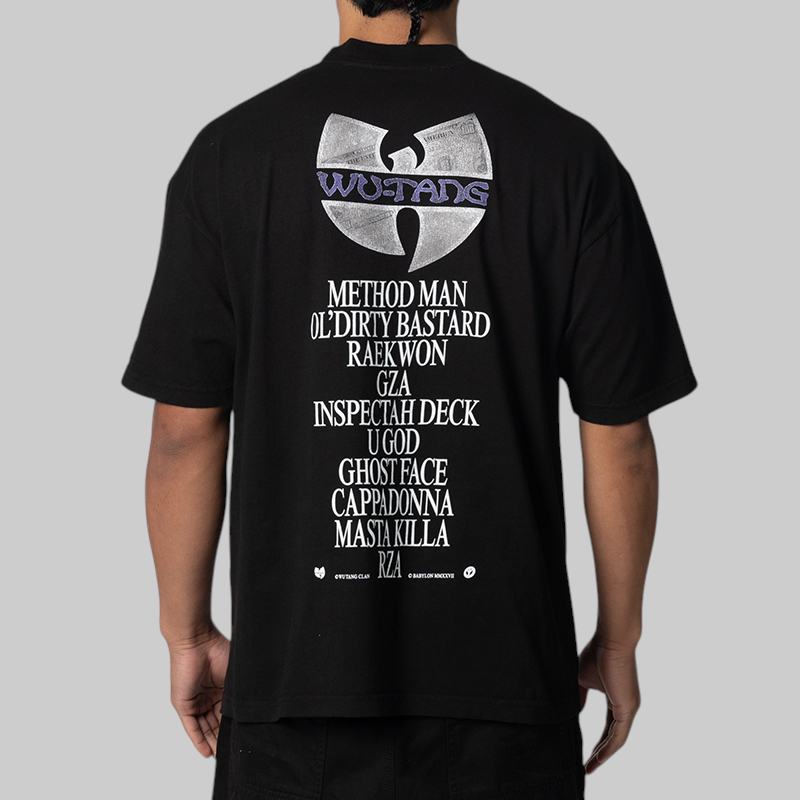 X Wu-Tang Cash T-Shirt - Black