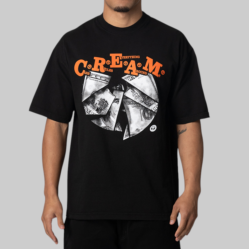 X Wu-Tang C.R.E.A.M. T-Shirt - Black