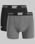 Classic 2 Pack Underpants - Black/Grey