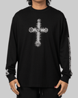 X Thom Hinton Celtic Cross Long Sleeve - Black