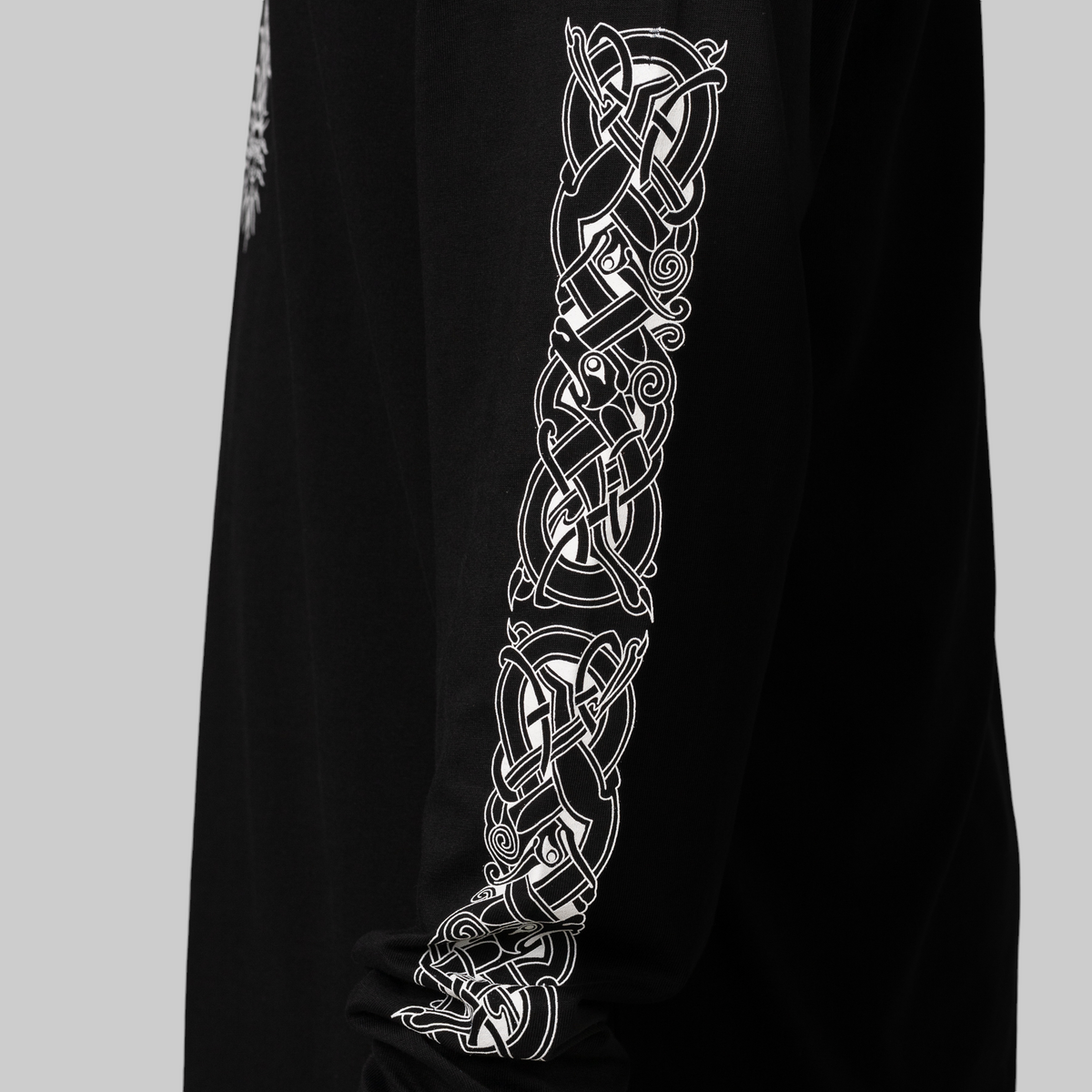 X Thom Hinton Celtic Cross Long Sleeve - Black