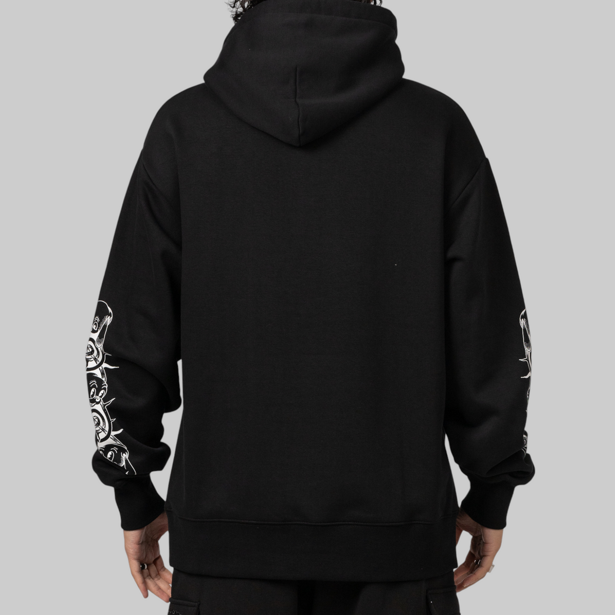 X Thom Hinton Yin Yang Hoodie - Black