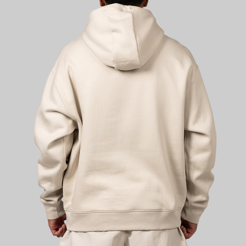 light orewood brown hoodie