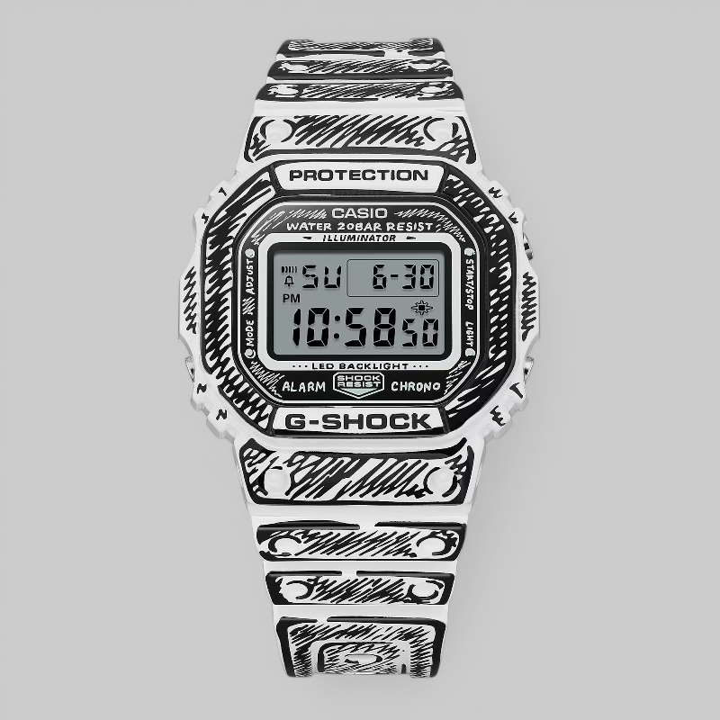Joshua Vides x G-SHOCK DW-5600JV-7  *PRE-ORDER* Due to Ship 28th April