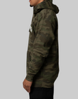 Blackletter Logo Zipped Hoodie - Camo