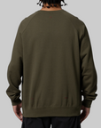 NOCTA Fleece Crew - Cargo Khaki/Team Red