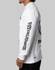 No Smoking Rabbit Long Sleeve - White