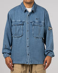 NOCTA Opal NRG Button Down Long Sleeve Denim - French Blue