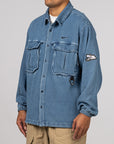 NOCTA Opal NRG Button Down Long Sleeve Denim - French Blue