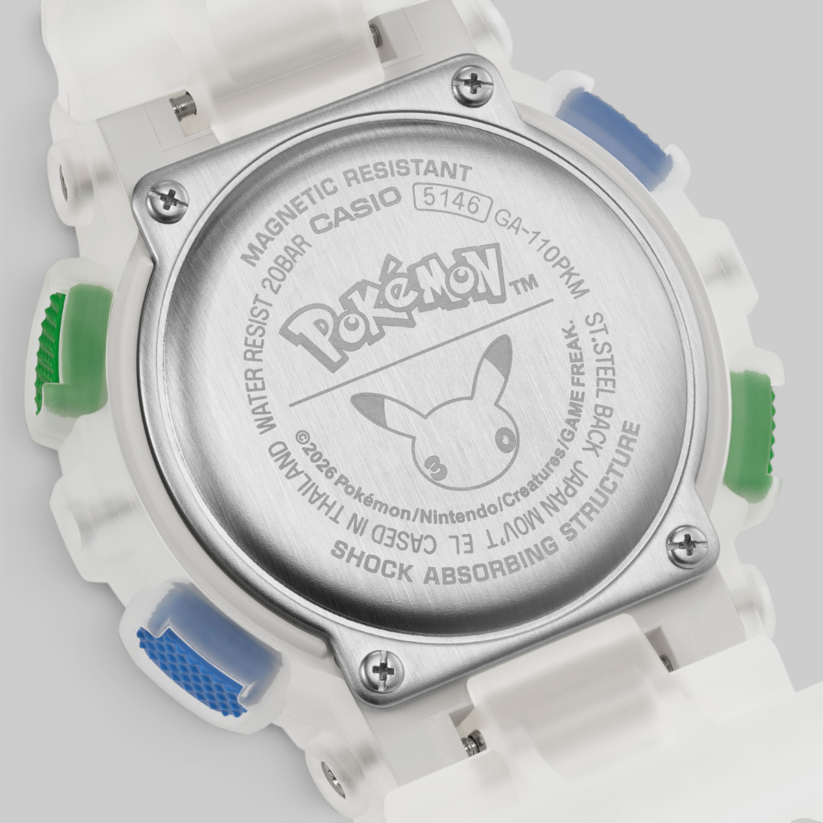 Pokémon x G-SHOCK Collaboration