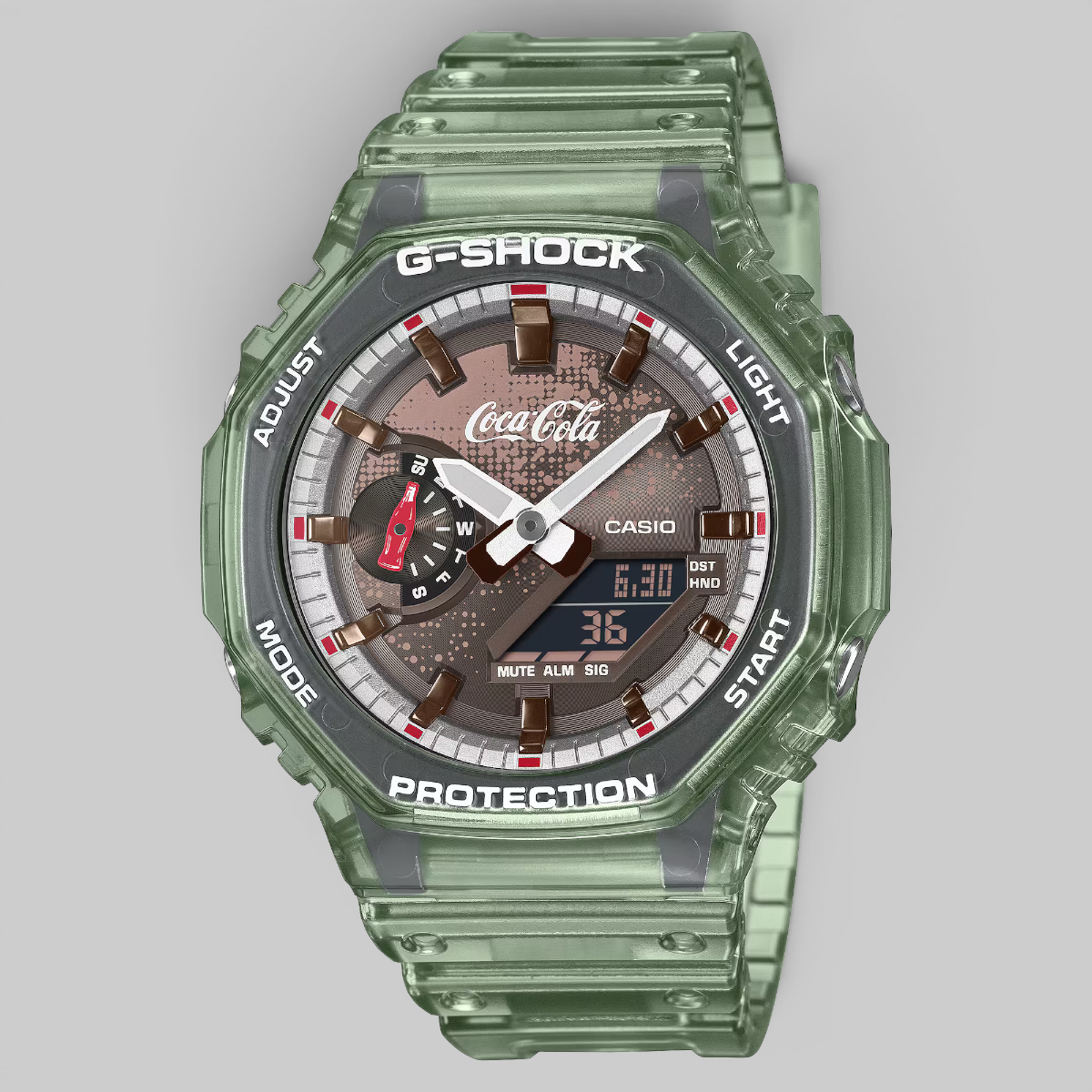 Coca Cola - GA-2100CC-3ADR