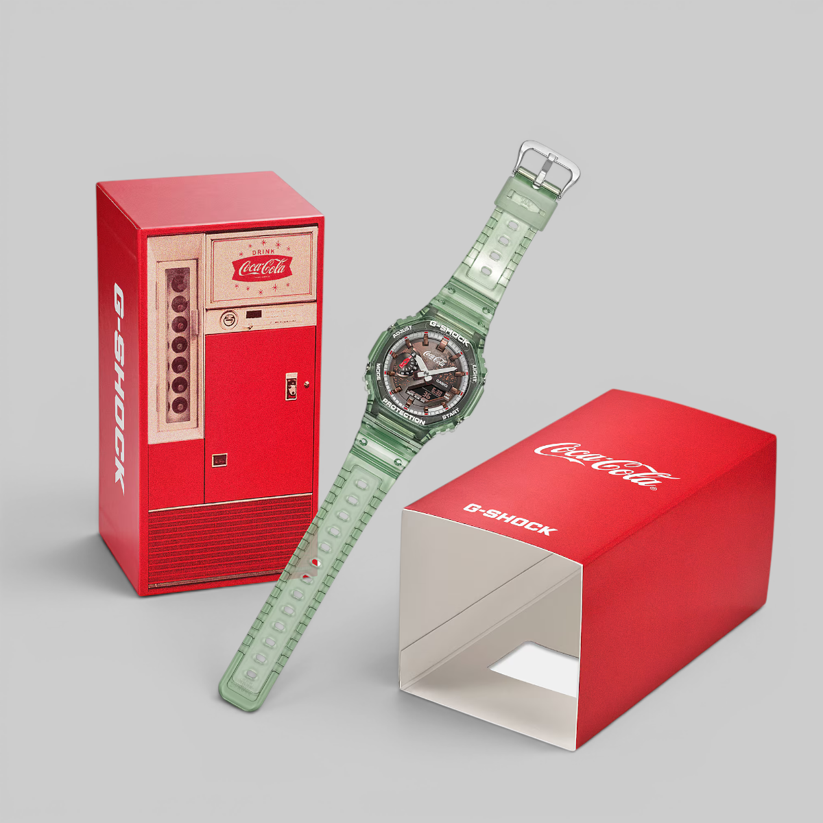 Coca Cola - GA-2100CC-3ADR