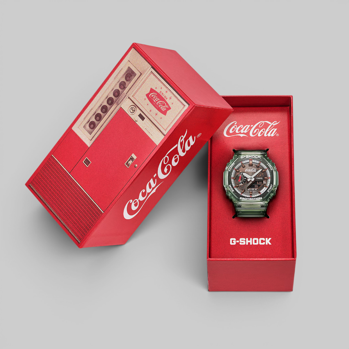 Coca Cola - GA-2100CC-3ADR