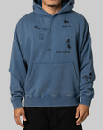 No Where To Go Hoodie - Blue