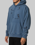 No Where To Go Hoodie - Blue