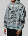 Already In Heaven Plaid Hoodie - Tartan