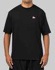 Brand Sneaker Patch T-Shirt - Black/Varsity Red