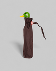 Duck Compact Umbrella - Brown