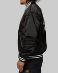 Nylon Stadium Jacket - Black