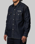 Denim Western Shirt - Indigo